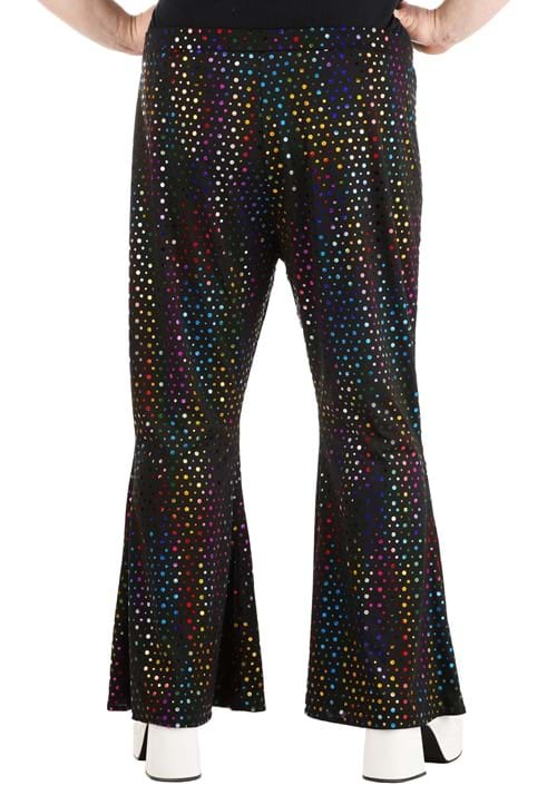 Plus Size Dazzling Disco Costume Pants for Men - US 2655