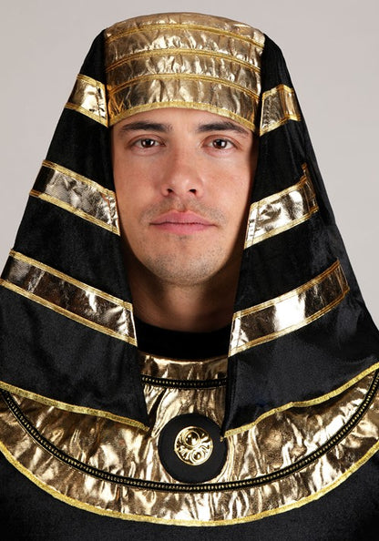 Plus Size Deluxe Pharaoh Black Robe Costume for Adults - US 9534