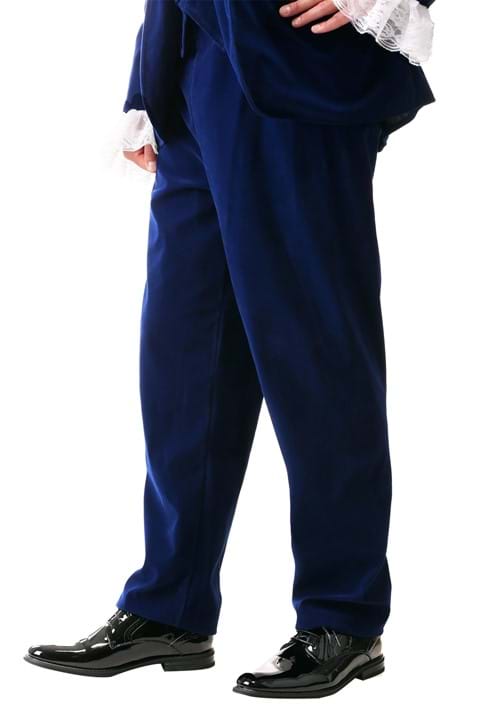 Plus Size Blue Deluxe 60's Swinger Costume for Men - US 7155