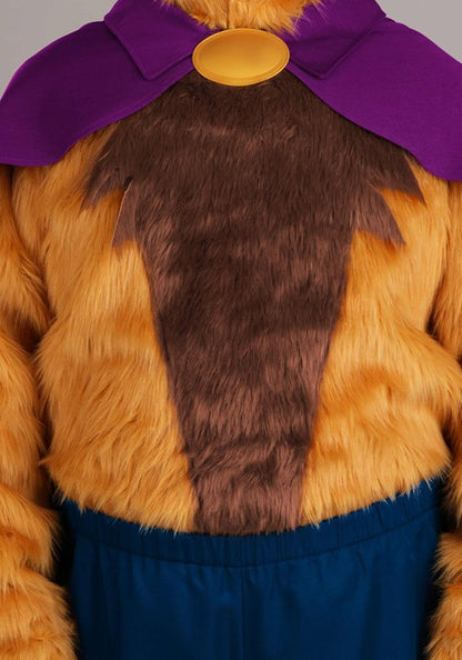 Plus Size Deluxe Caped Disney Beast Men's Costume - US 1333