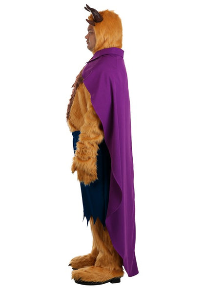 Plus Size Deluxe Caped Disney Beast Men's Costume - US 1333