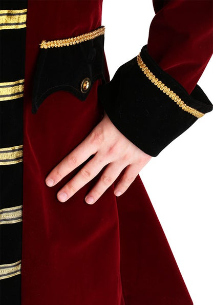 Plus Size Deluxe Captain Hook Men's Costume - US 8381