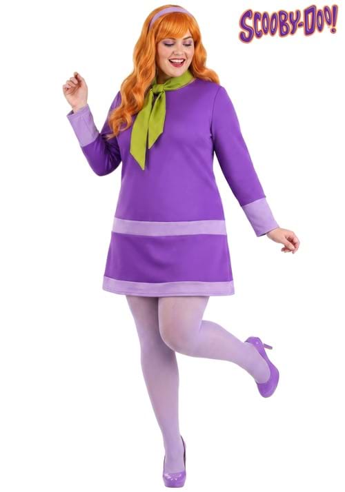 Plus Size Deluxe Daphne Scooby Doo Costume for Women - US 4061