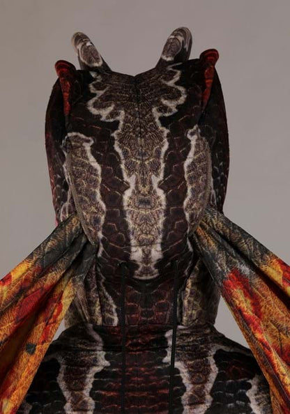 Plus Size Deluxe Dilophosaurus Costume for Adults - US 1666