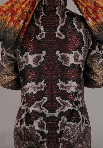Plus Size Deluxe Dilophosaurus Costume for Adults - US 1666