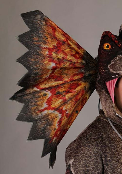 Plus Size Deluxe Dilophosaurus Costume for Adults - US 1666