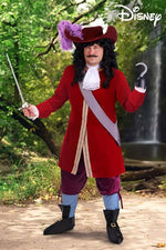 Plus Size Deluxe Disney Captain Hook Men's Costume - US 2924