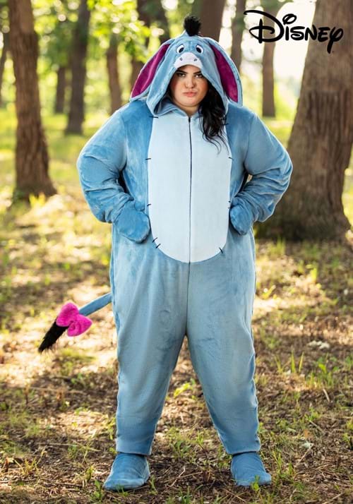 Deluxe Plus Size Disney Eeyore Costume for Adults - US 7980