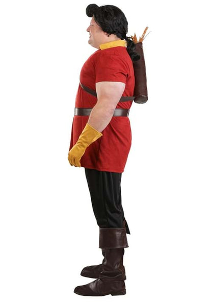 Plus Size Deluxe Disney Gaston Costume for Men - US 6886