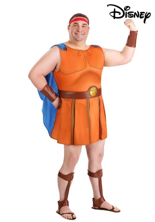 Men's Plus Size Deluxe Disney Hercules Costume - US 8993