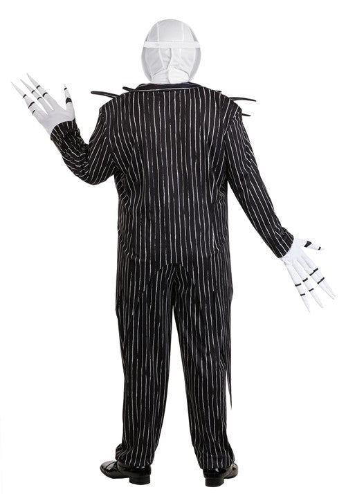 Plus Size Deluxe Disney Jack Skellington Costume for Men - US 7853