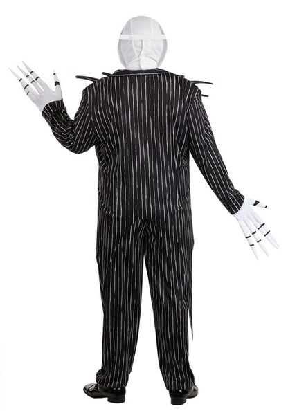 Plus Size Deluxe Disney Jack Skellington Costume for Men - US 7853