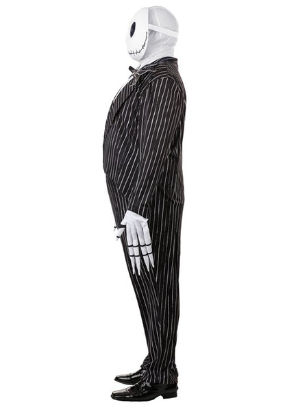 Plus Size Deluxe Disney Jack Skellington Costume for Men - US 7853