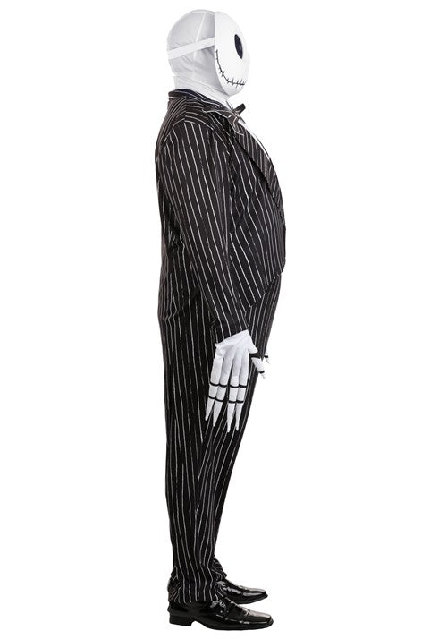 Plus Size Deluxe Disney Jack Skellington Costume for Men - US 7853