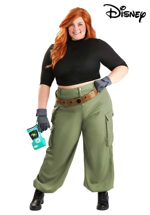 Women's Plus Size Deluxe Disney Kim Possible Costume - US 0136