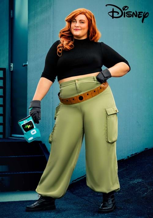 Women's Plus Size Deluxe Disney Kim Possible Costume - US 0136