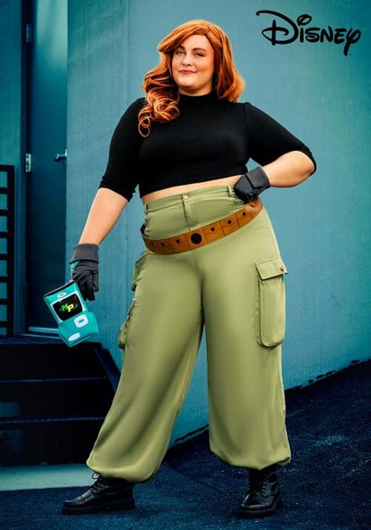 Women's Plus Size Deluxe Disney Kim Possible Costume - US 0136