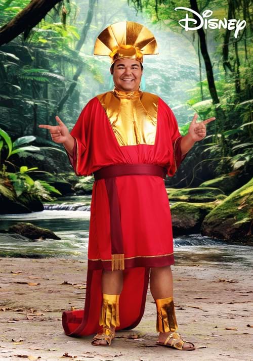 Plus Size Deluxe Disney Kuzco Costume for Men - US 8905