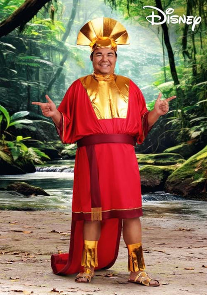 Plus Size Deluxe Disney Kuzco Costume for Men - US 8905