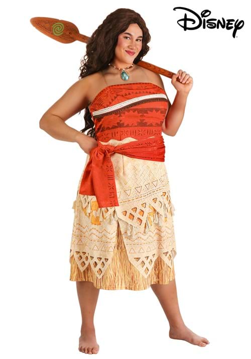 Plus Size Women's Deluxe Disney Moana Costume - US 9916