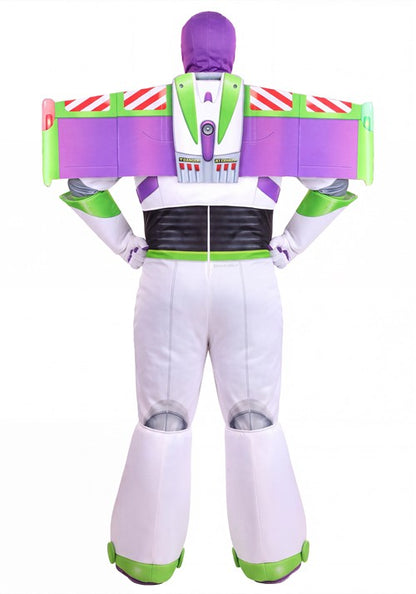 Plus Size Deluxe Disney Pixar Buzz Lightyear Costume for Men - US 1454
