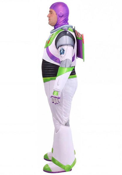 Plus Size Deluxe Disney Pixar Buzz Lightyear Costume for Men - US 1454