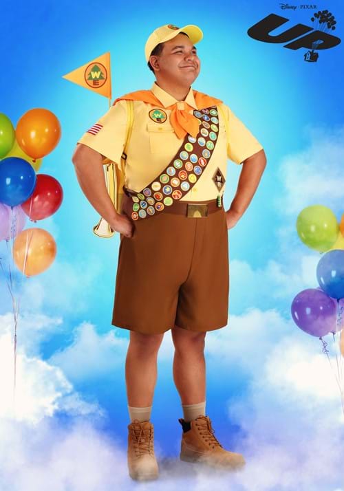 Men's Plus Size Deluxe Disney UP Russell Costume - US 6122