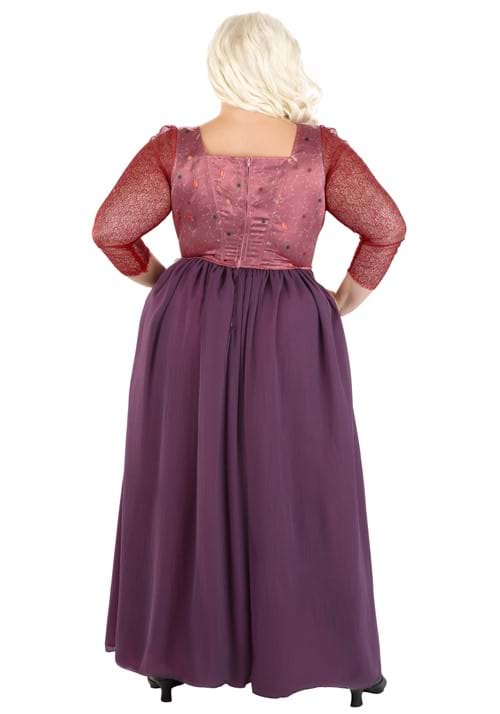 Women's Plus Size Deluxe Disney Hocus Pocus Sarah Sanderson Costume Dress - US 7495