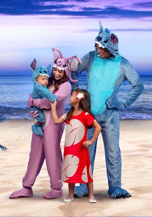 Plus Size Deluxe Disney Stitch Costume for Adults - US 9556