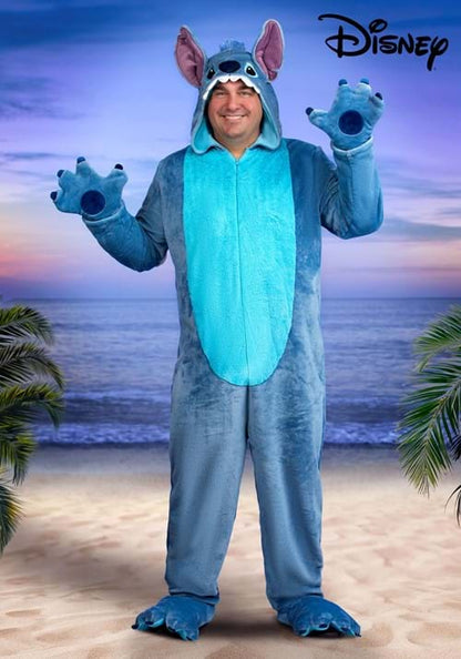 Plus Size Deluxe Disney Stitch Costume for Adults - US 9556