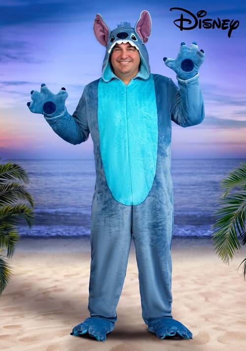 Plus Size Deluxe Disney Stitch Costume for Adults - US 9556