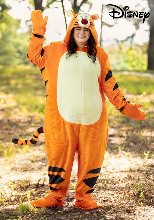 Plus Size Deluxe Disney Winnie the Pooh Tigger Costume - US 4493