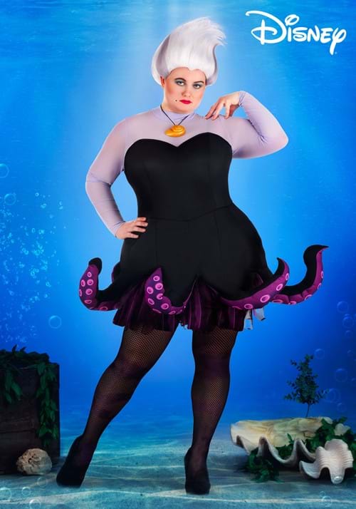 Plus Size Deluxe Disney Ursula Costume for Women - US 6116