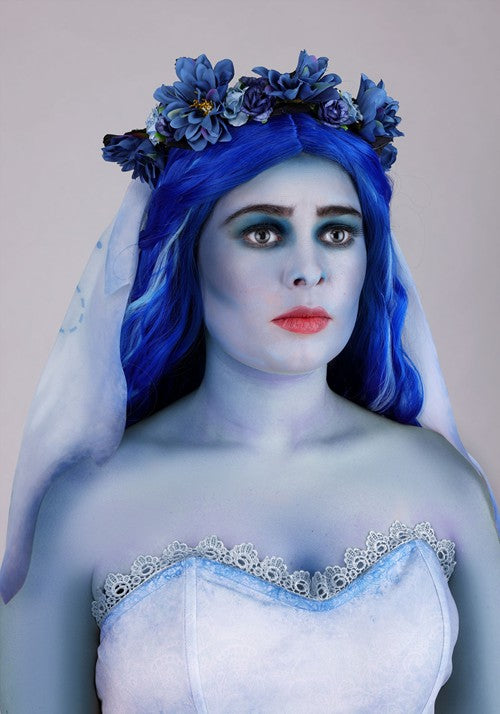 Plus Size Deluxe Corpse Bride Emily Costume Dress for Women - US 0931