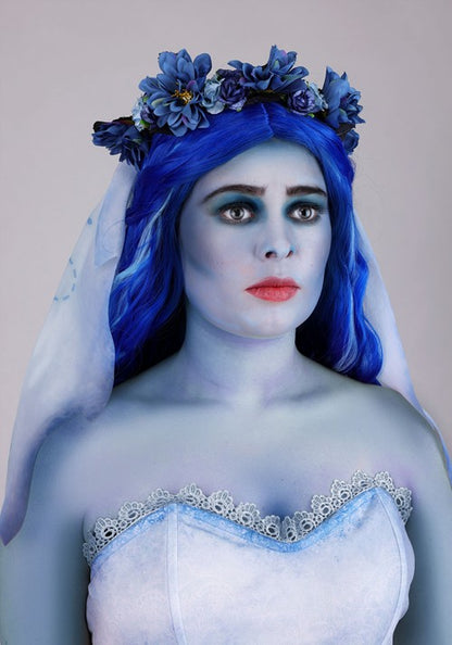 Plus Size Deluxe Corpse Bride Emily Costume Dress for Women - US 0931