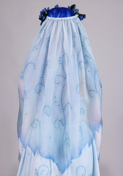 Plus Size Deluxe Corpse Bride Emily Costume Dress for Women - US 0931