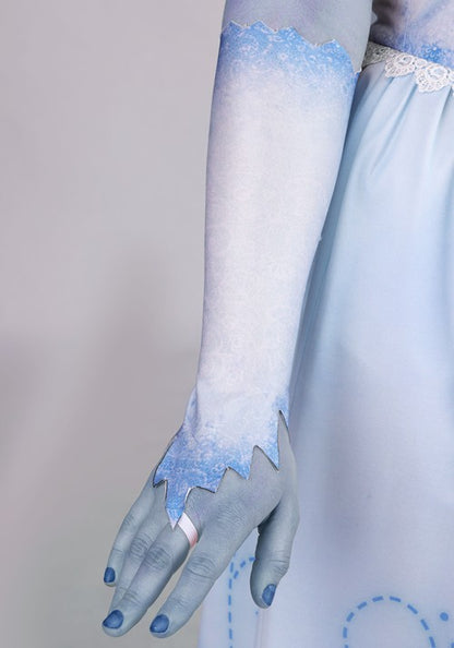 Plus Size Deluxe Corpse Bride Emily Costume Dress for Women - US 0931