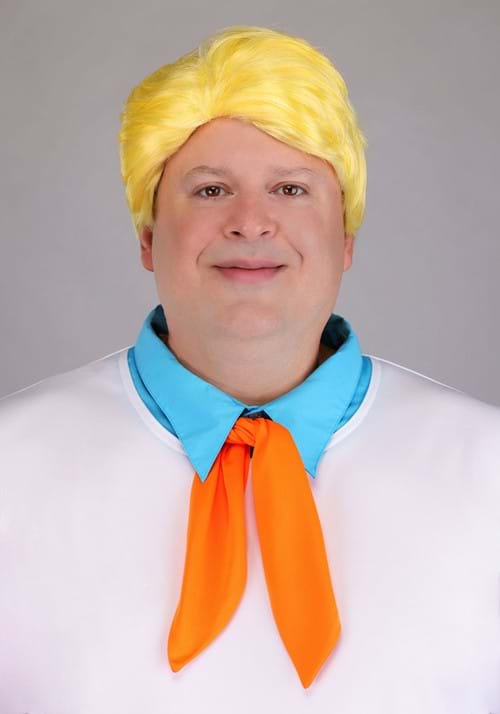 Plus Size Deluxe Scooby Doo Fred Costume for Men - US 1443