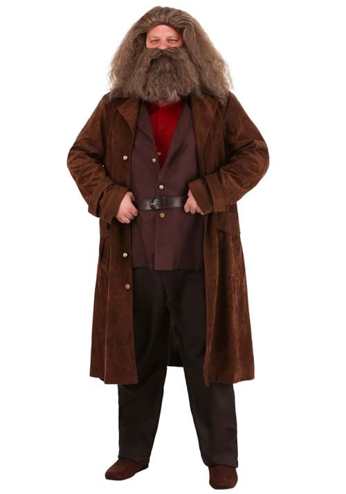 Deluxe Plus Size Harry Potter Hagrid Costume for Men - US 6581