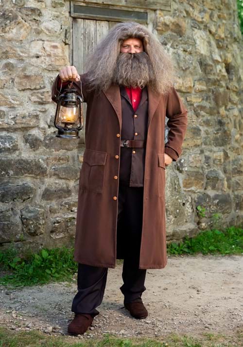 Deluxe Plus Size Harry Potter Hagrid Costume for Men - US 6581