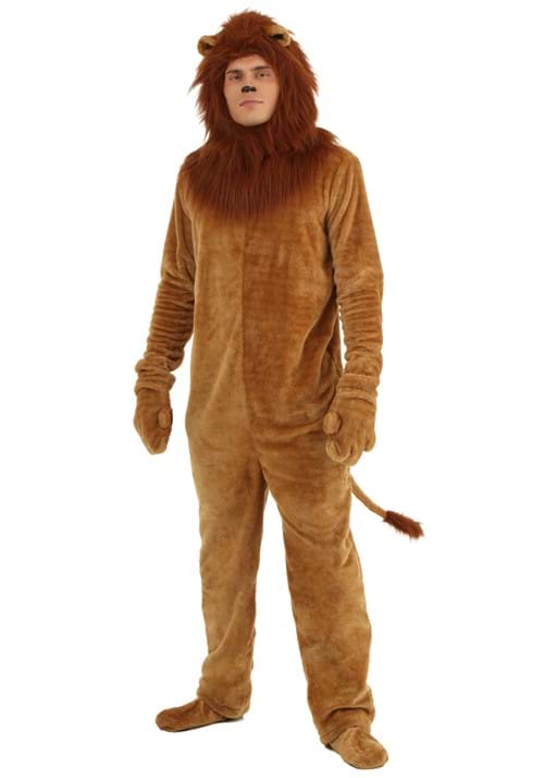 Plus Size Adult Deluxe Lion Costume - US 7107