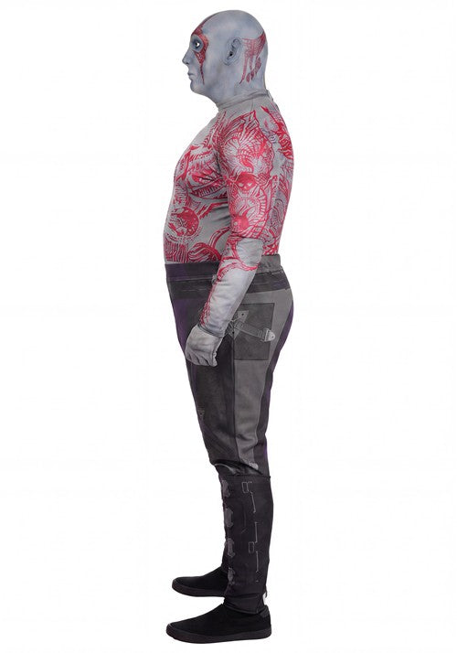 Plus Size Deluxe Marvel Drax Costume for Men - US 7240