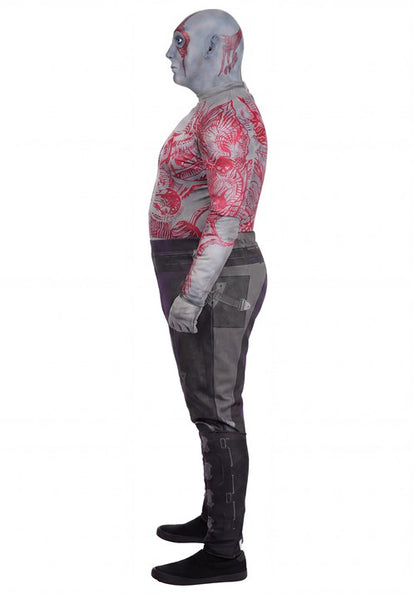 Plus Size Deluxe Marvel Drax Costume for Men - US 7240