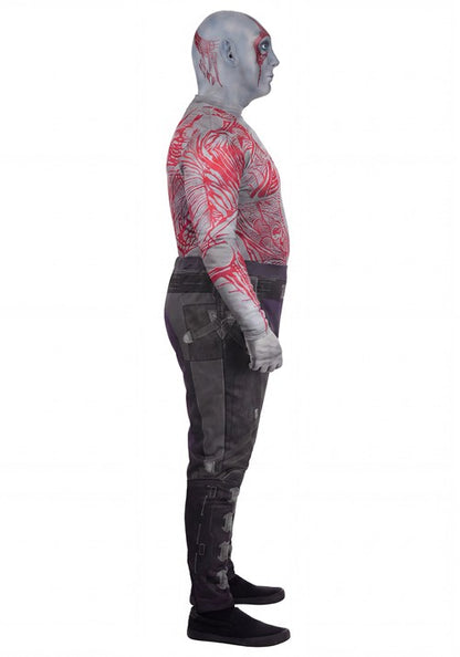 Plus Size Deluxe Marvel Drax Costume for Men - US 7240