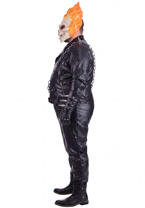 Plus Size Deluxe Marvel Ghost Rider Costume for Men - US 2854