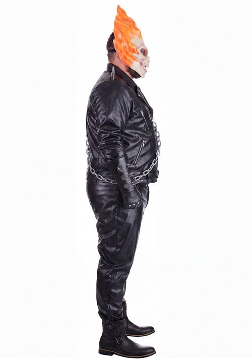 Plus Size Deluxe Marvel Ghost Rider Costume for Men - US 2854