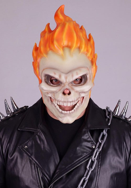 Plus Size Deluxe Marvel Ghost Rider Costume for Men - US 2854
