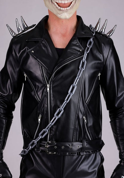 Plus Size Deluxe Marvel Ghost Rider Costume for Men - US 2854