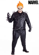 Plus Size Deluxe Marvel Ghost Rider Costume for Men - US 2854
