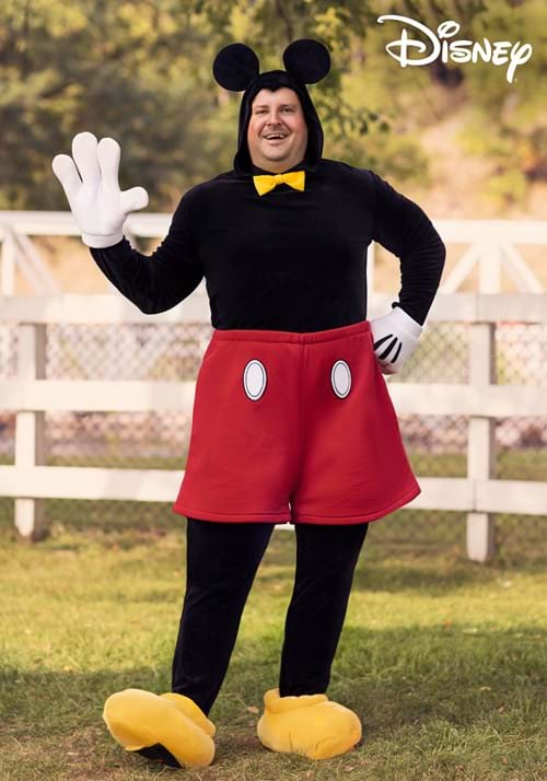 Disney Plus Size Deluxe Mickey Mouse Costume - US 5028